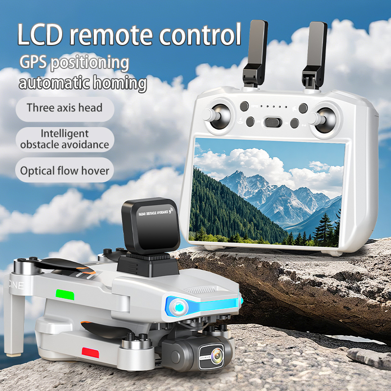 Drone Gimbal 3 Axis - โดรน GPS แบบไร้แปรงถ่าน กล้อง 8K Pro