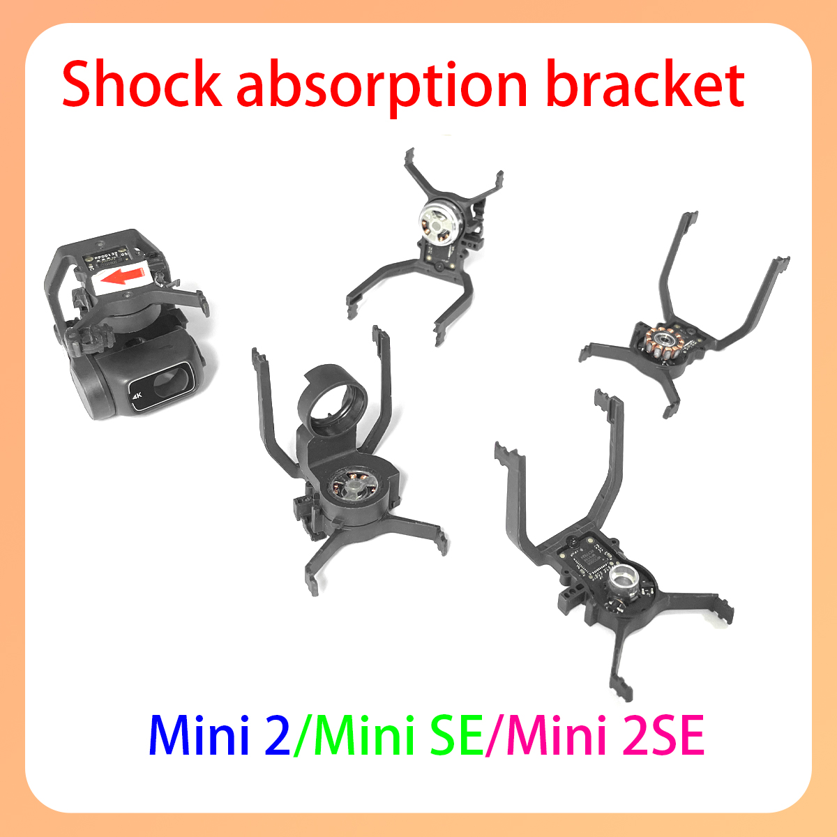 Drone Gimbal Mount - Original min2/4k/se/2se gimbal Upper Ower วงเล็บ
