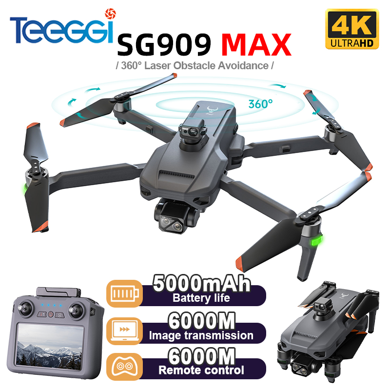 Drone Gimbal 3 Axis - Teeggi SG909 MAX GPS Drone พร้อมกล้อง