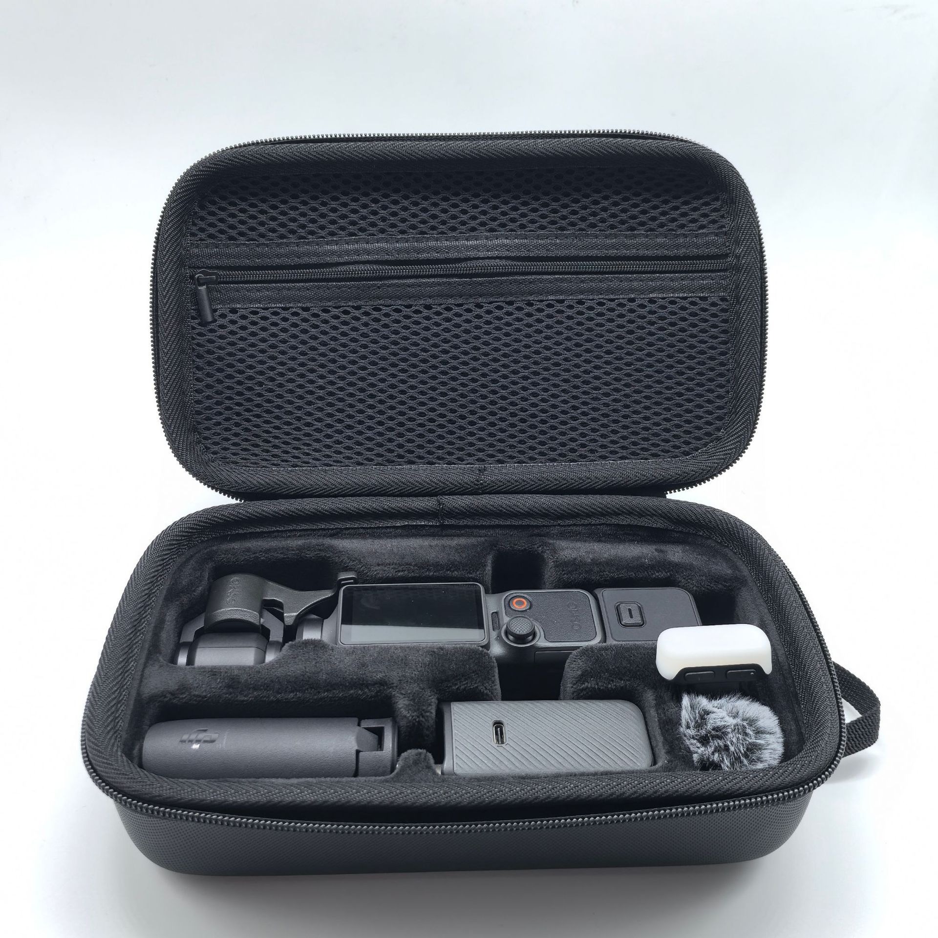 Drone Gimbal Case - เคส Osmo Pocket4/3, กระเป๋าเก็บของ PU แบบพกพาที่พอดีสำหรับ
