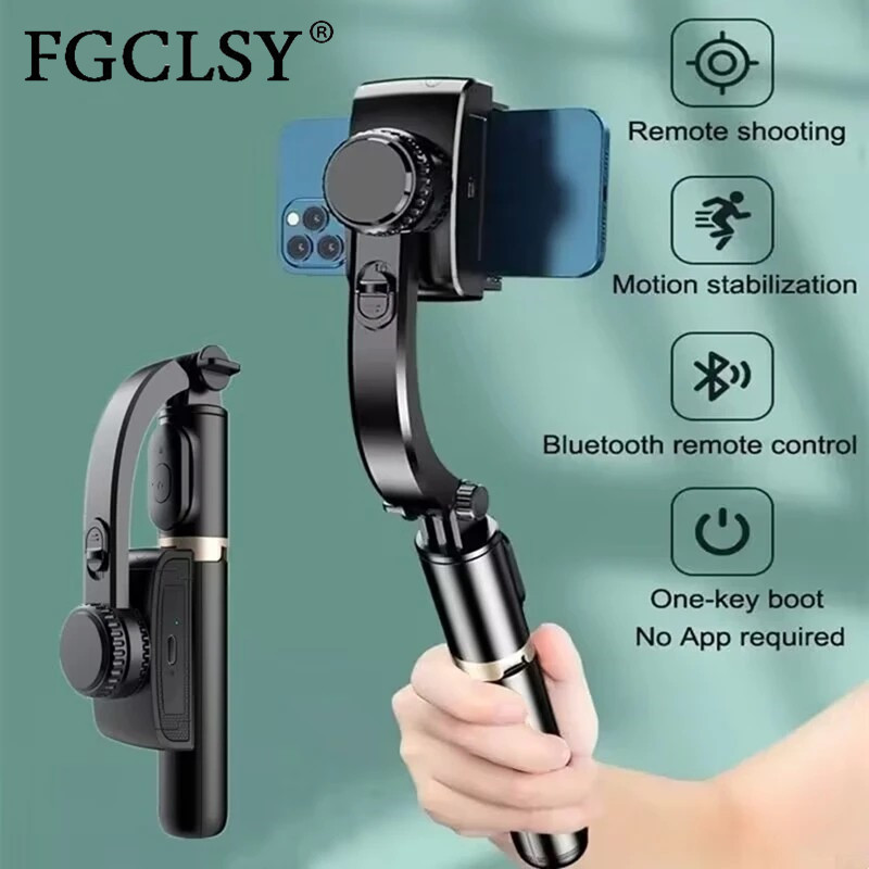 Drone Gimbal For Gopro - FGCLSY 2024 AI ไม้กันสั่นวิดีโอ บลูทูธ ไม้เซลฟี่