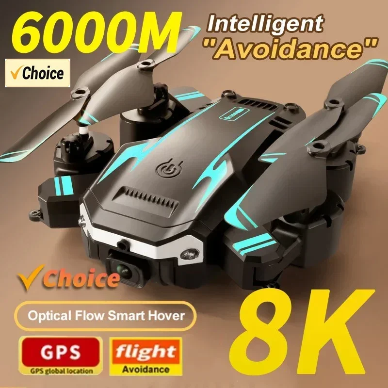 Drone Gimbal Brushless - โดรน G6 Pro 8K กล้องคู่, 5G