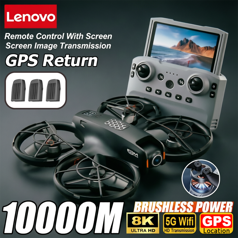 Drone Gimbal Mount - โดรน Lenovo M5 8K ระดับมืออาชีพ กล้องคู่