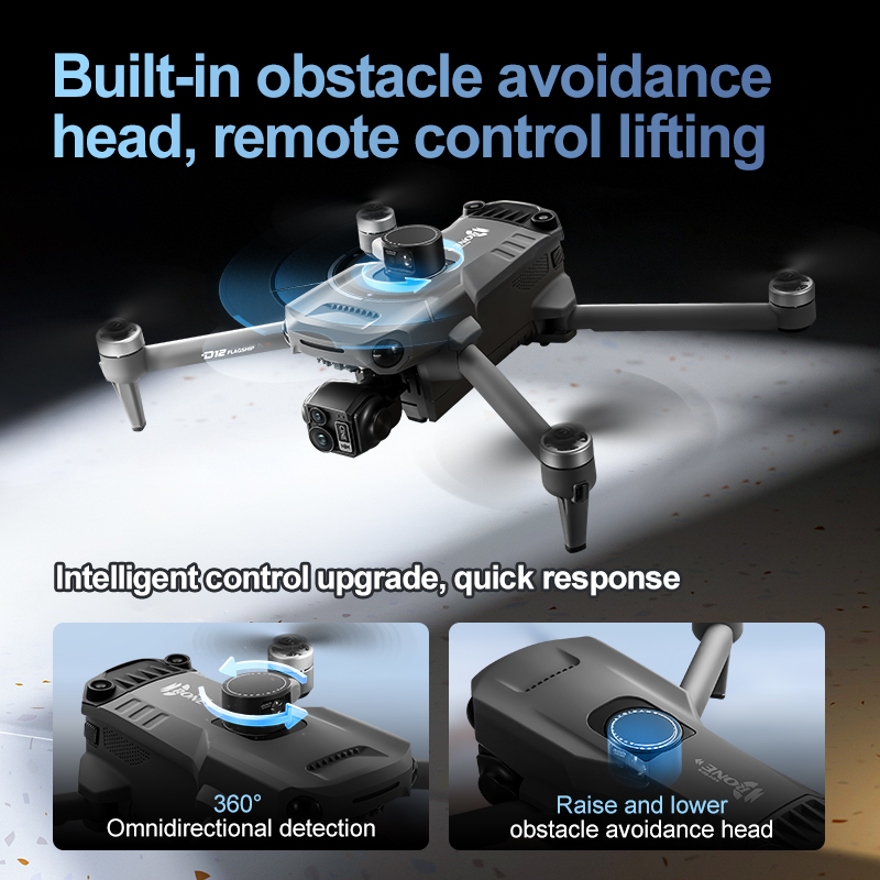 โดรนควอดคอปเตอร์ 8K 3 แกนกันสั - Drone Gimbal 3 Axis บทวิจารณ์และราคา
