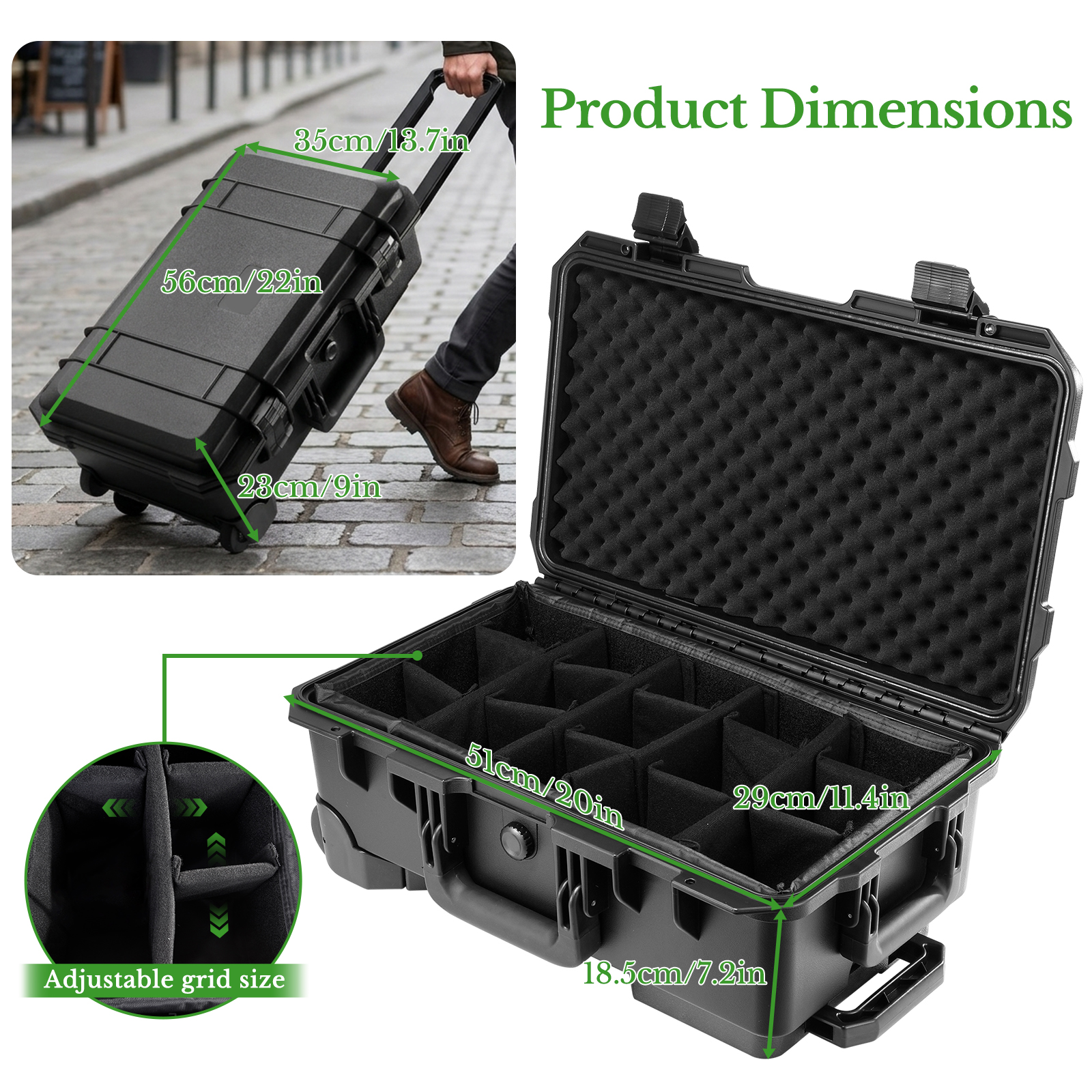 กระเป๋ากล้องแบบแข็งขนาดใหญ่สำห - Drone Gimbal Mount บทวิจารณ์และราคา