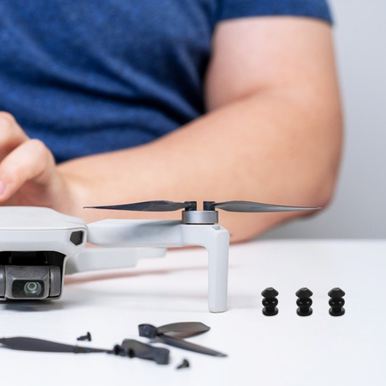10 ชิ้น ตัวกันกระแทกสำหรับโดรน - Drone Gimbal Dampener บทวิจารณ์และราคา