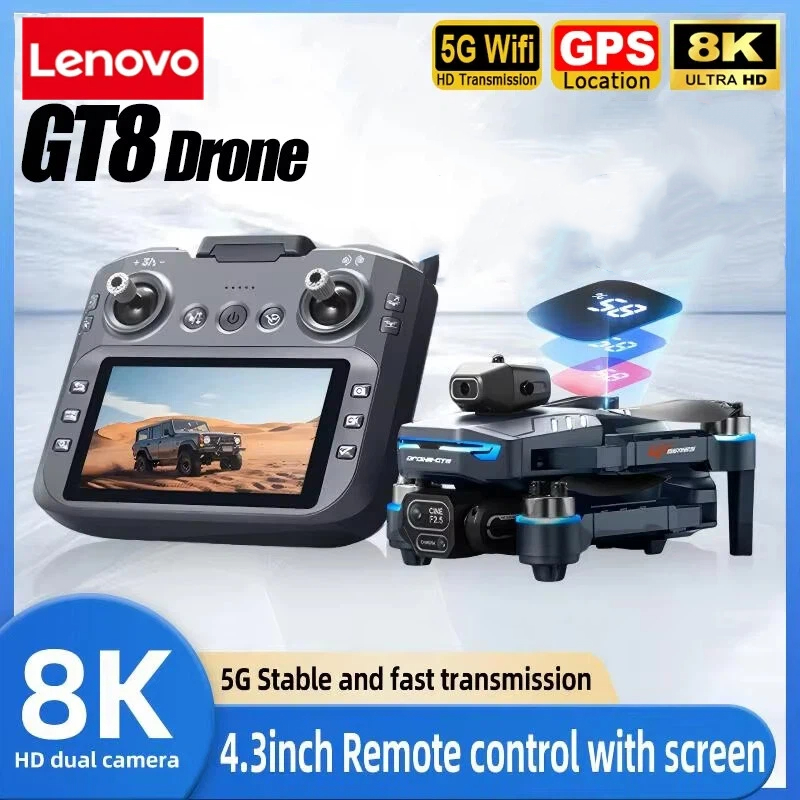 Lenovo GT8 8K Drone Profession - Drone Gimbal Mount บทวิจารณ์และราคา