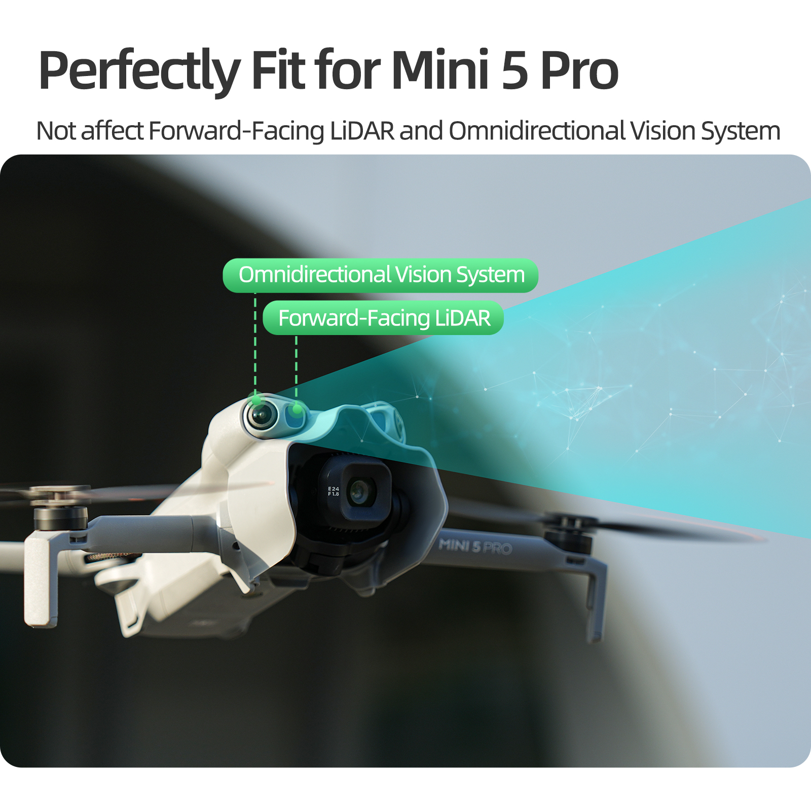 เลนส์กล้องฮูดสำหรับ DJI MINI 5 - Drone Gimbal Case บทวิจารณ์และราคา
