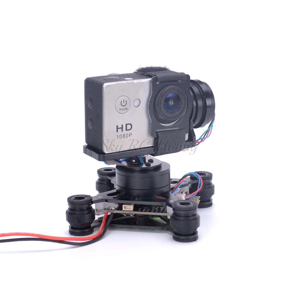 น้ำหนักเบา2แกน/3-Axis Brushles - Drone Gimbal For Gopro บทวิจารณ์และราคา