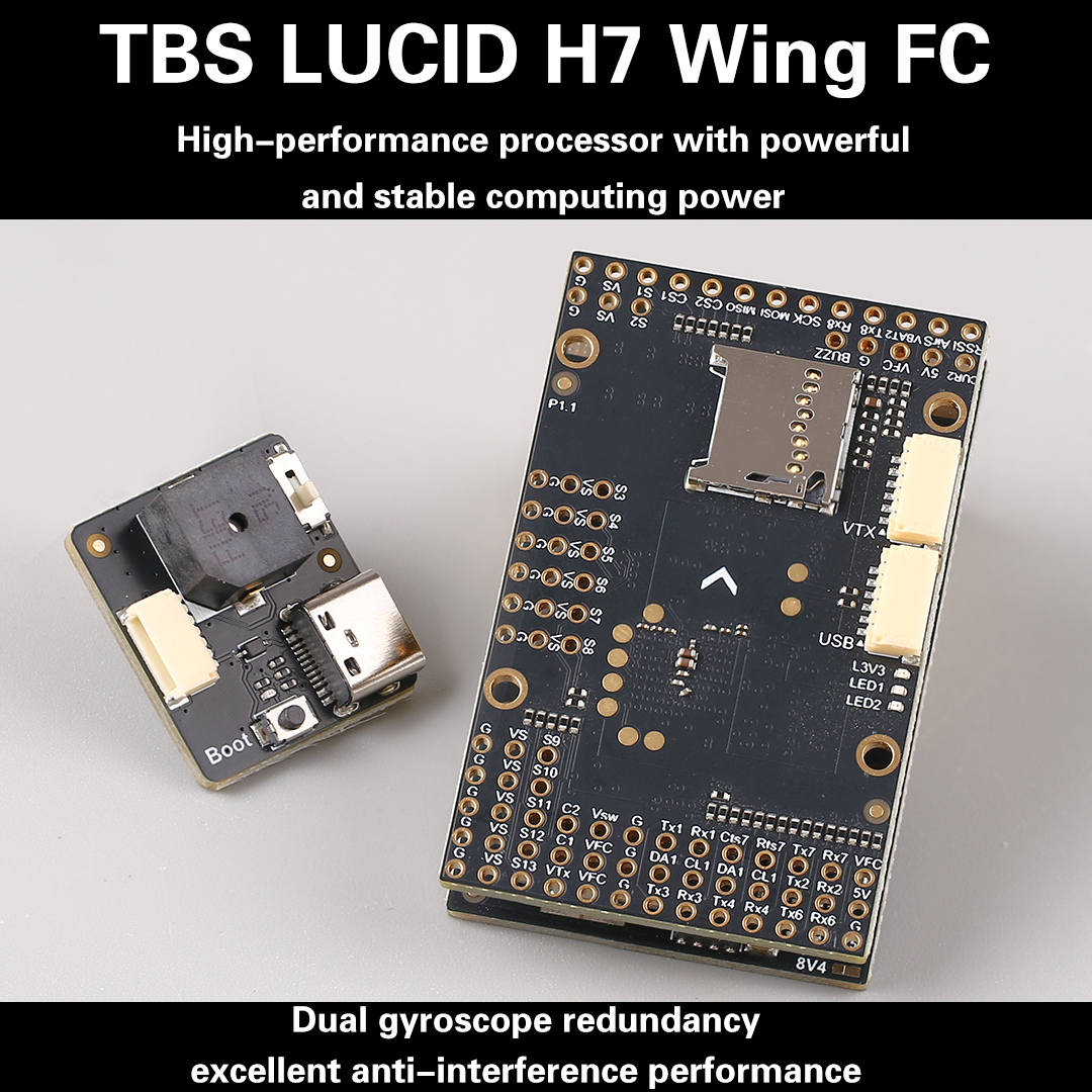 TBS LUCID H7 WING FC โมดูลควบค - Drone Gimbal Controller บทวิจารณ์และราคา
