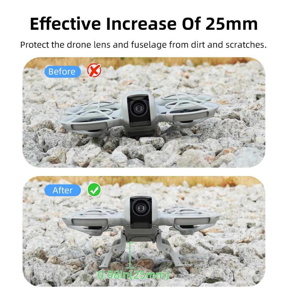 เกียร์ Landing Gear แบบพับได้ส - Drone Gimbal Mount บทวิจารณ์และราคา