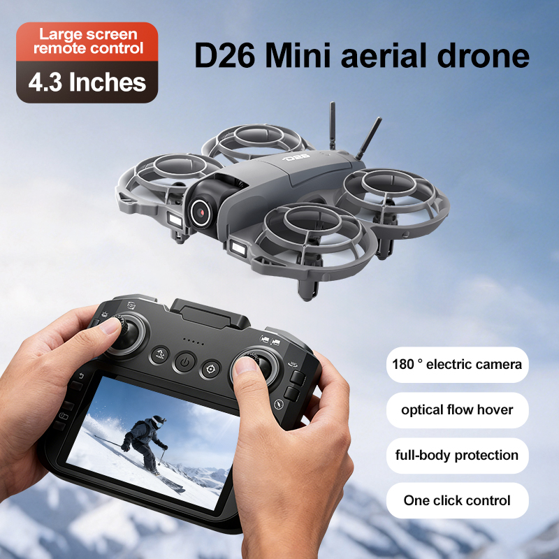 โดรน D26 4K ถ่ายภาพทางอากาศ HD - Drone Gimbal 2 Axis บทวิจารณ์และราคา