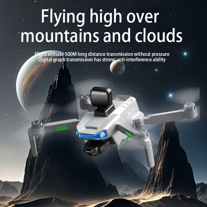 โดรน GPS แบบไร้แปรงถ่าน กล้อง  - Drone Gimbal 3 Axis บทวิจารณ์และราคา