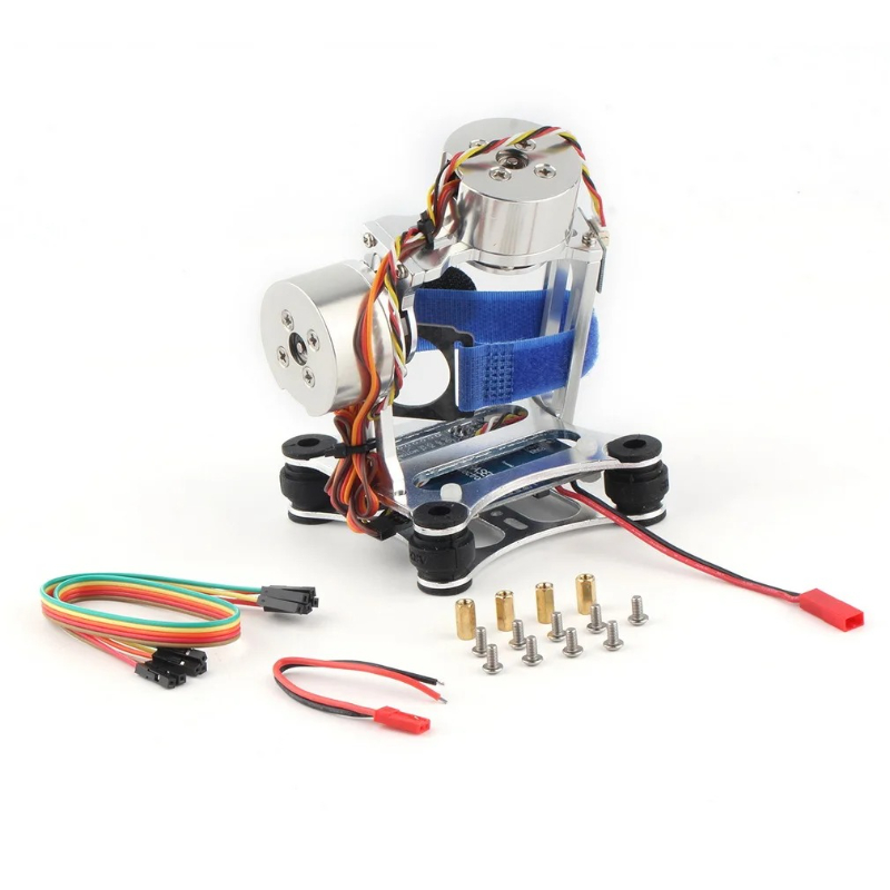 FPV ทางอากาศแบบไม่มีแปรงสองแกน - Drone Gimbal For Gopro บทวิจารณ์และราคา