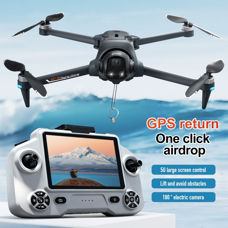 โดรน NEW YL059 มินิ RC ควอดคอป - Drone Gimbal 2 Axis บทวิจารณ์และราคา