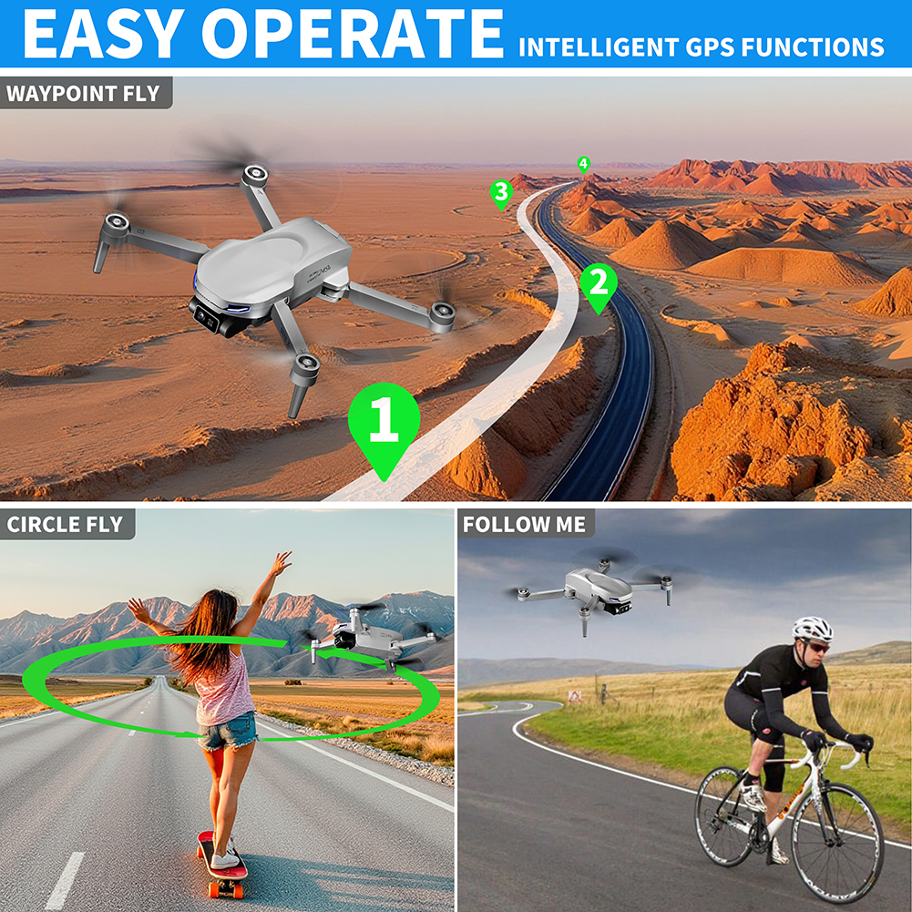 โดรน GPS พร้อมกล้องสำหรับผู้ให - Drone Gimbal 2 Axis บทวิจารณ์และราคา