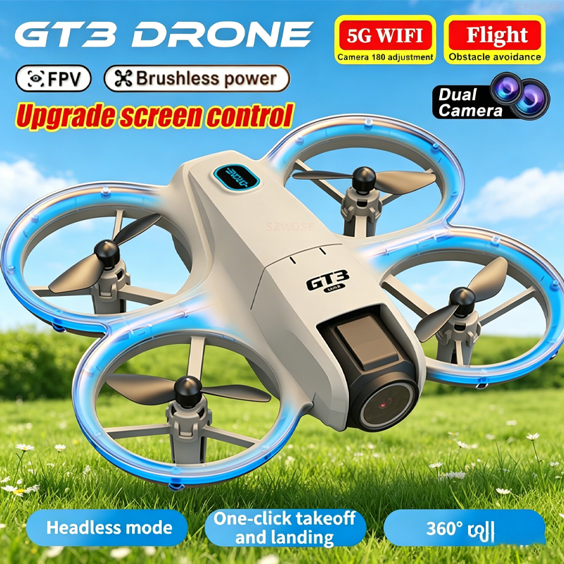 โดรนรุ่นใหม่ GT3 MAX จอใหญ่ คว - Drone Gimbal Brushless บทวิจารณ์และราคา