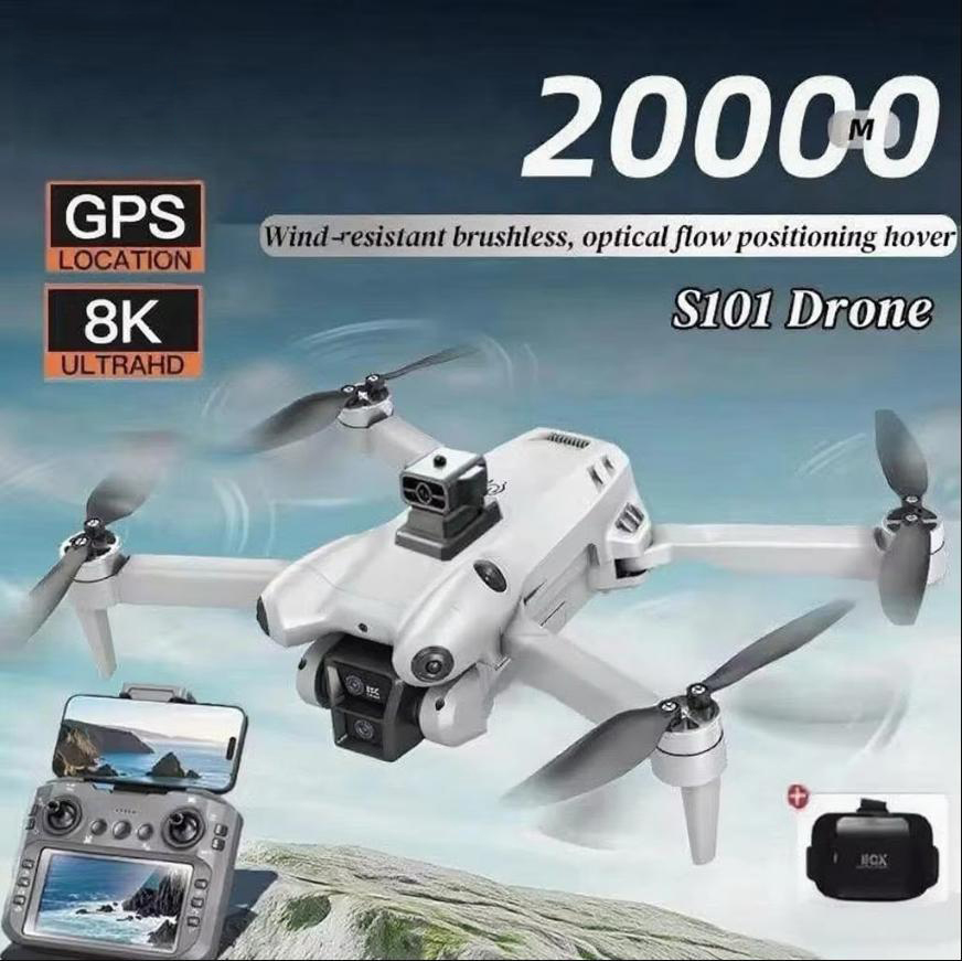 Xiaomi S101 Drone 8K HD กล้องค - Drone Gimbal 2 Axis บทวิจารณ์และราคา