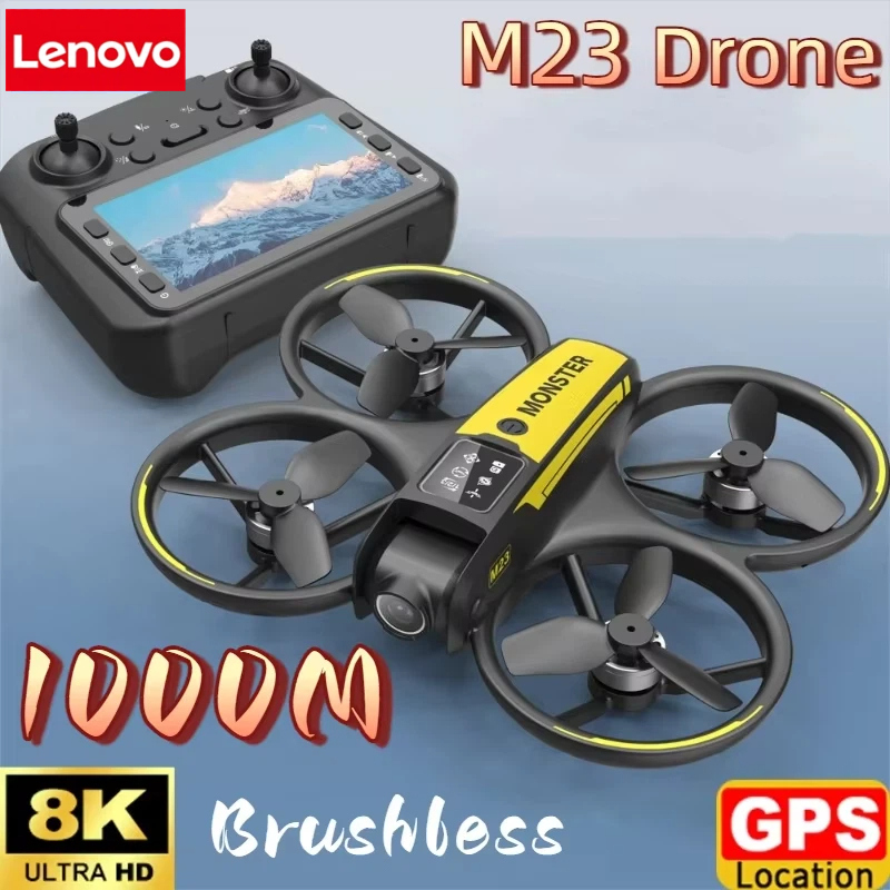 โดรน Lenovo M23 HD 8K กล้องคู่ - Drone Gimbal Mount บทวิจารณ์และราคา