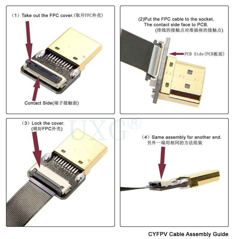 สายเคเบิล FPV ที่รองรับ HDMI ไ - Drone Gimbal For Gopro บทวิจารณ์และราคา