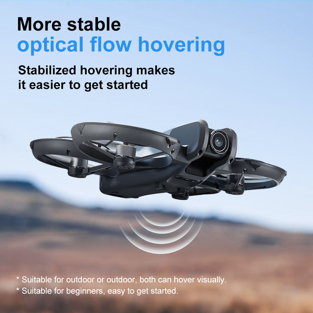V666 แบบพับได้ Mini Drone 4K D - Drone Gimbal Brushless บทวิจารณ์และราคา