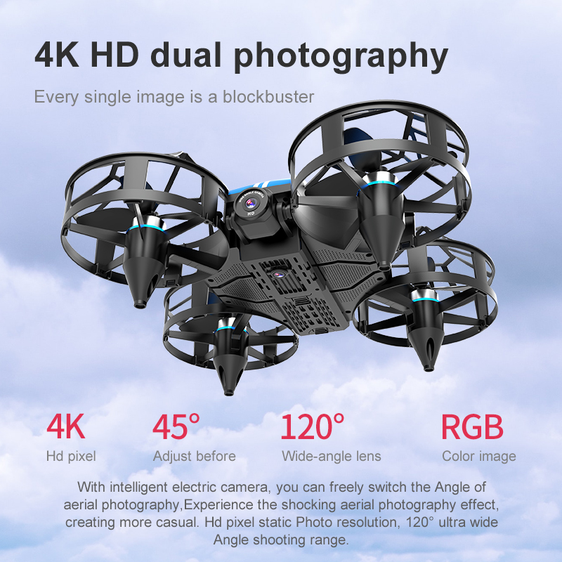 ใหม่ Mini Drone 812PRO อาชีพ H - Drone Gimbal 2 Axis บทวิจารณ์และราคา