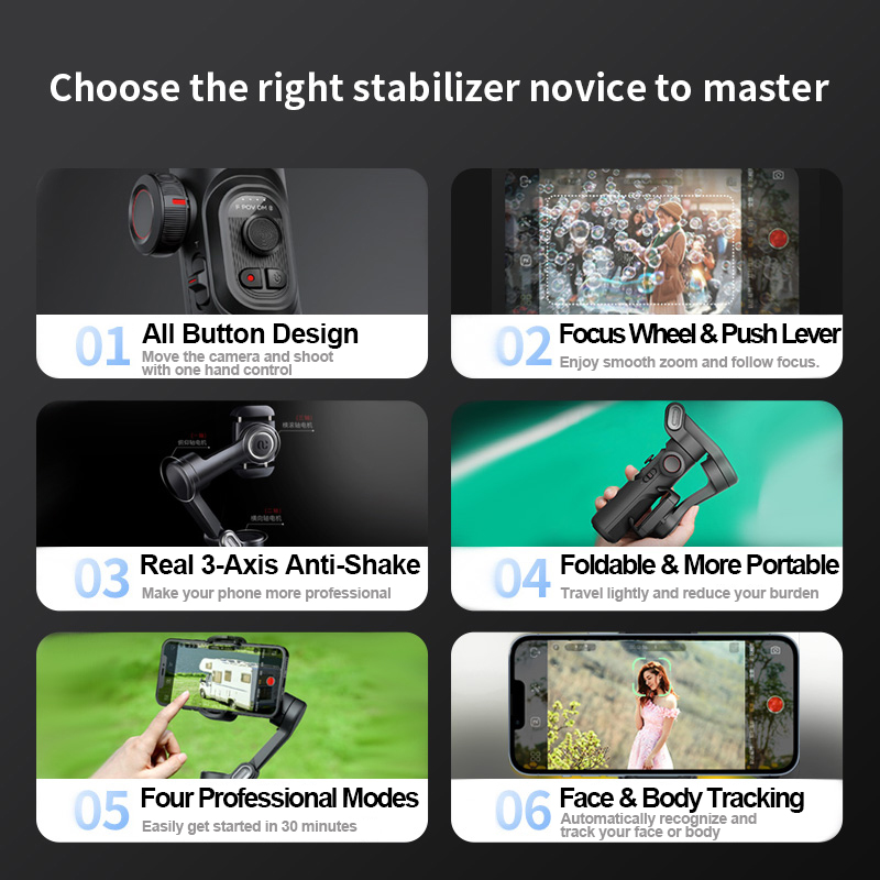 AOCHUAN 3-Axis Handheld Gimbal - Drone Gimbal For Gopro บทวิจารณ์และราคา