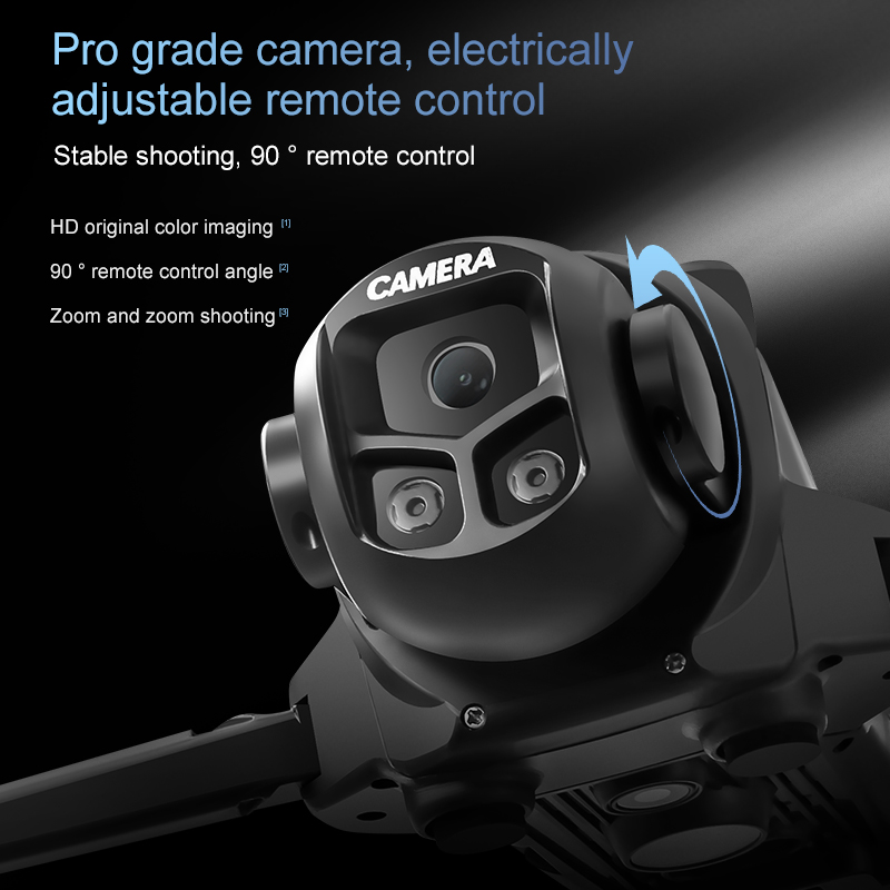 โดรน D15 ระดับมืออาชีพ กล้อง 4 - Drone Gimbal 2 Axis บทวิจารณ์และราคา