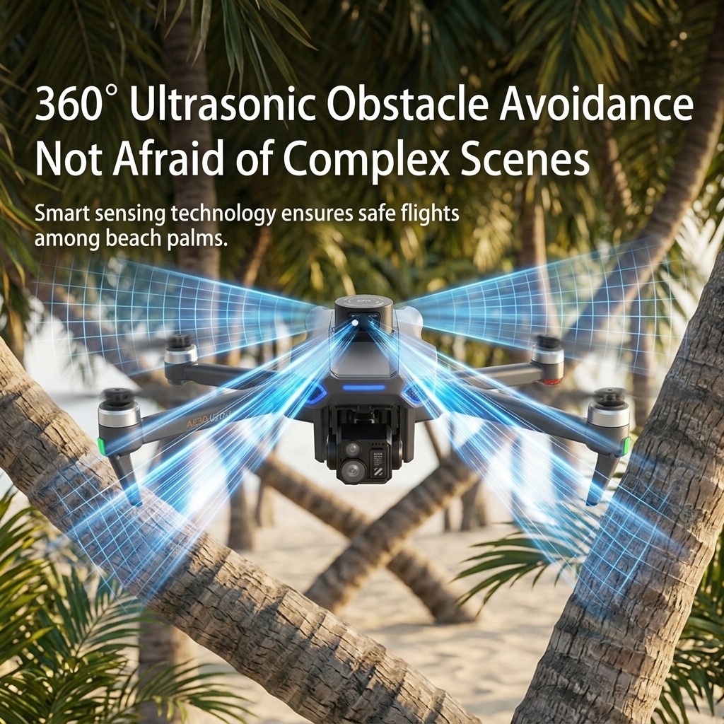 โดรน NEW AE30 Ultra GPS 4K กล้ - Drone Gimbal 3 Axis บทวิจารณ์และราคา